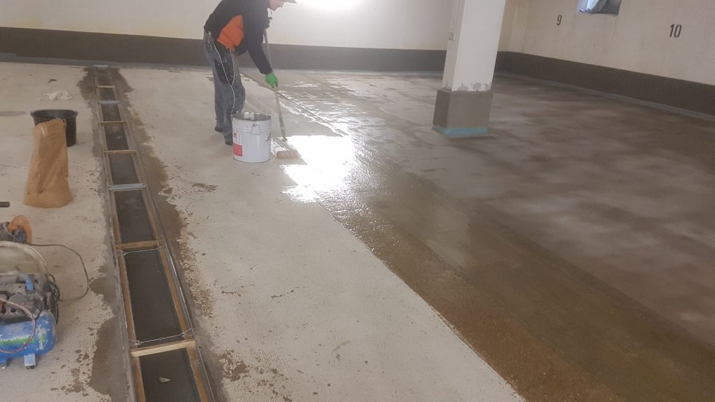 Betonsanierung, OS8 Bodenbeschichtung
