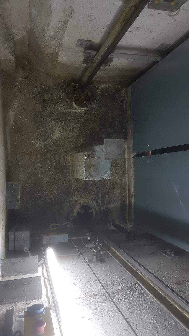 Aufzusschacht Sanierung