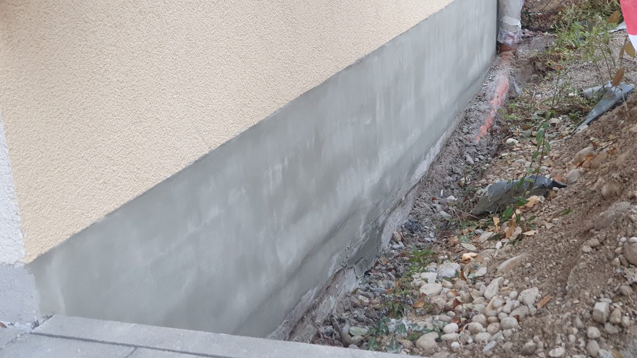 Haussockel Sanierung