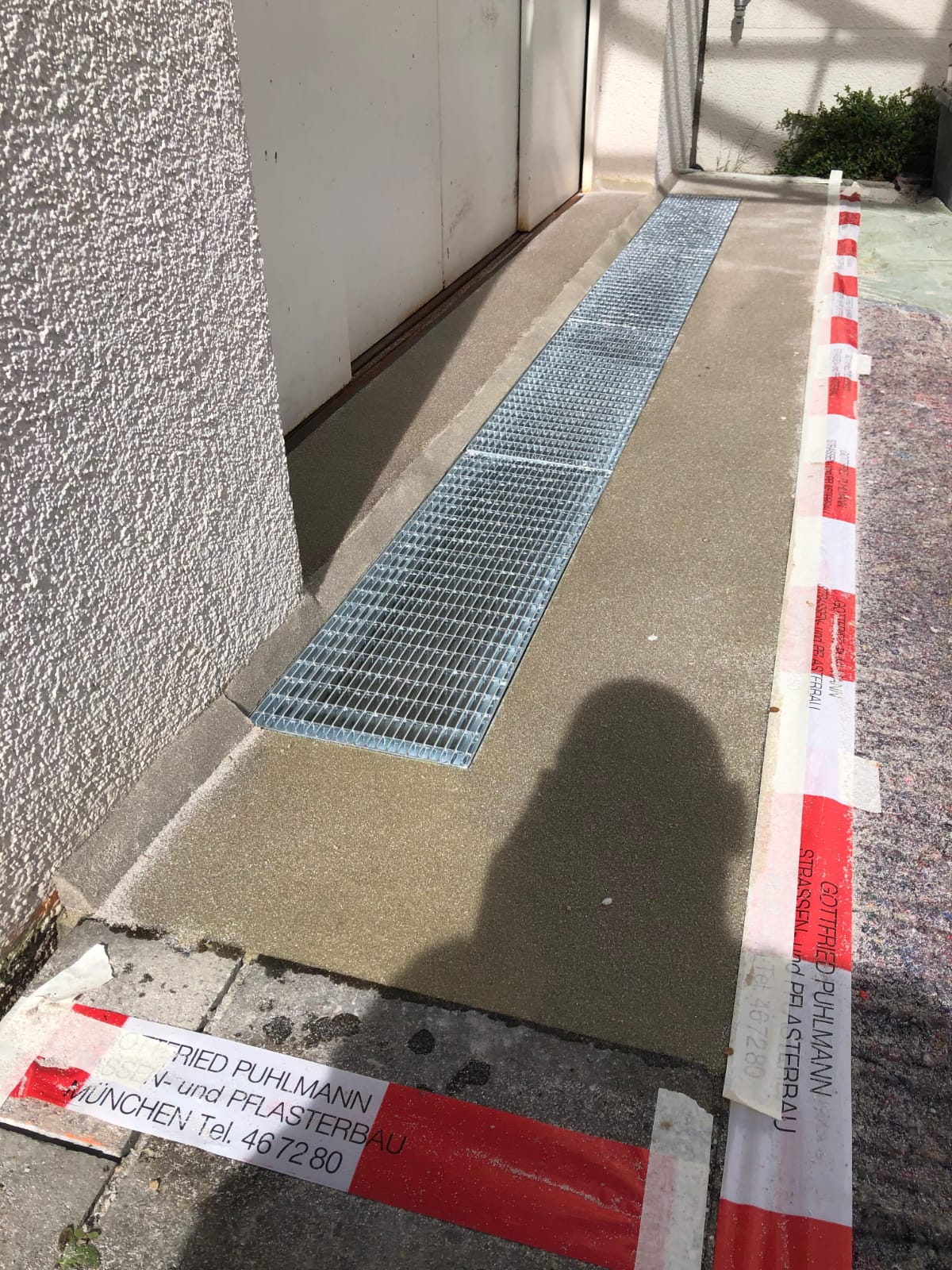 Rinnenentwässerung für Bodenflächen