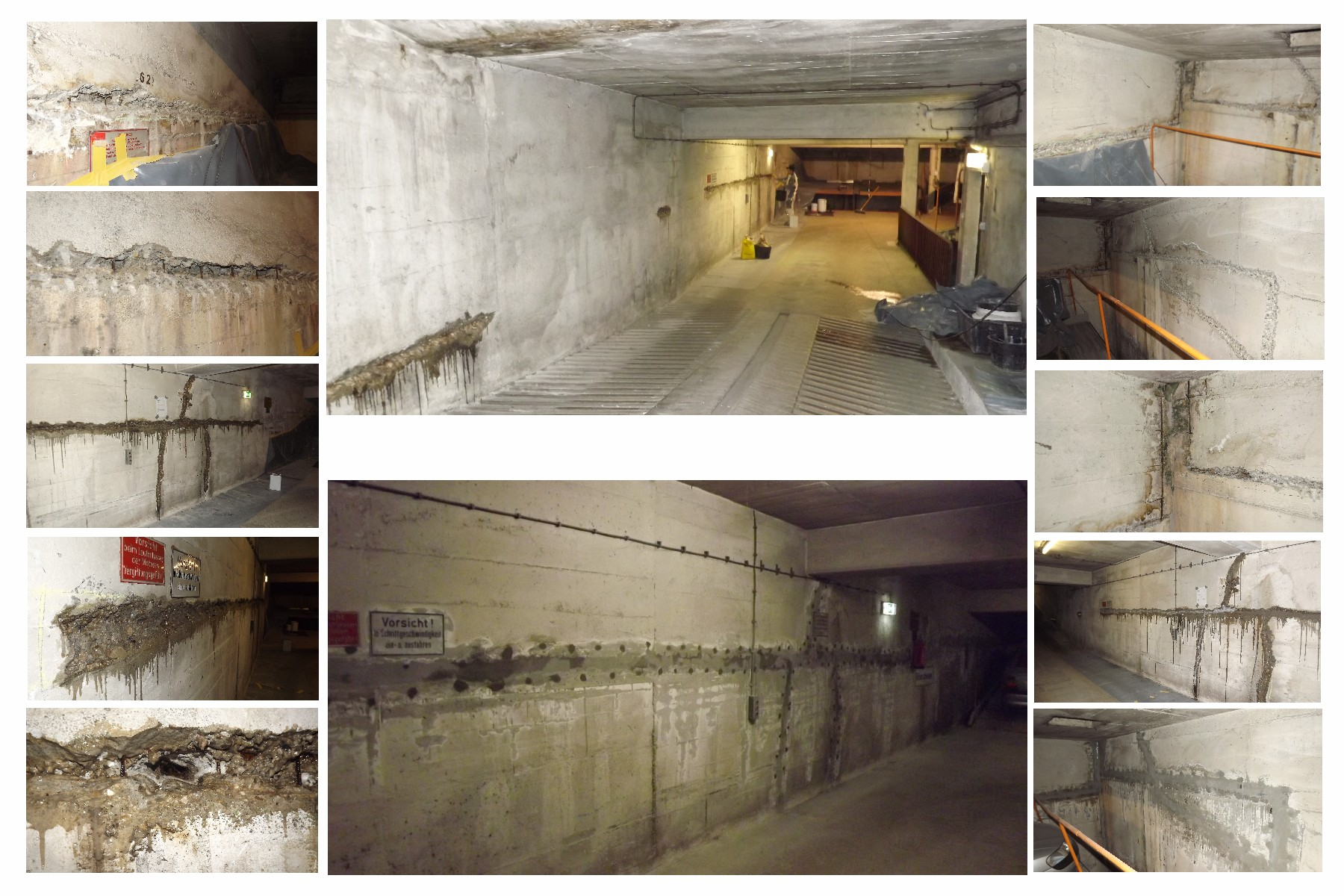 Rissinjektion und Betonrissverpressung